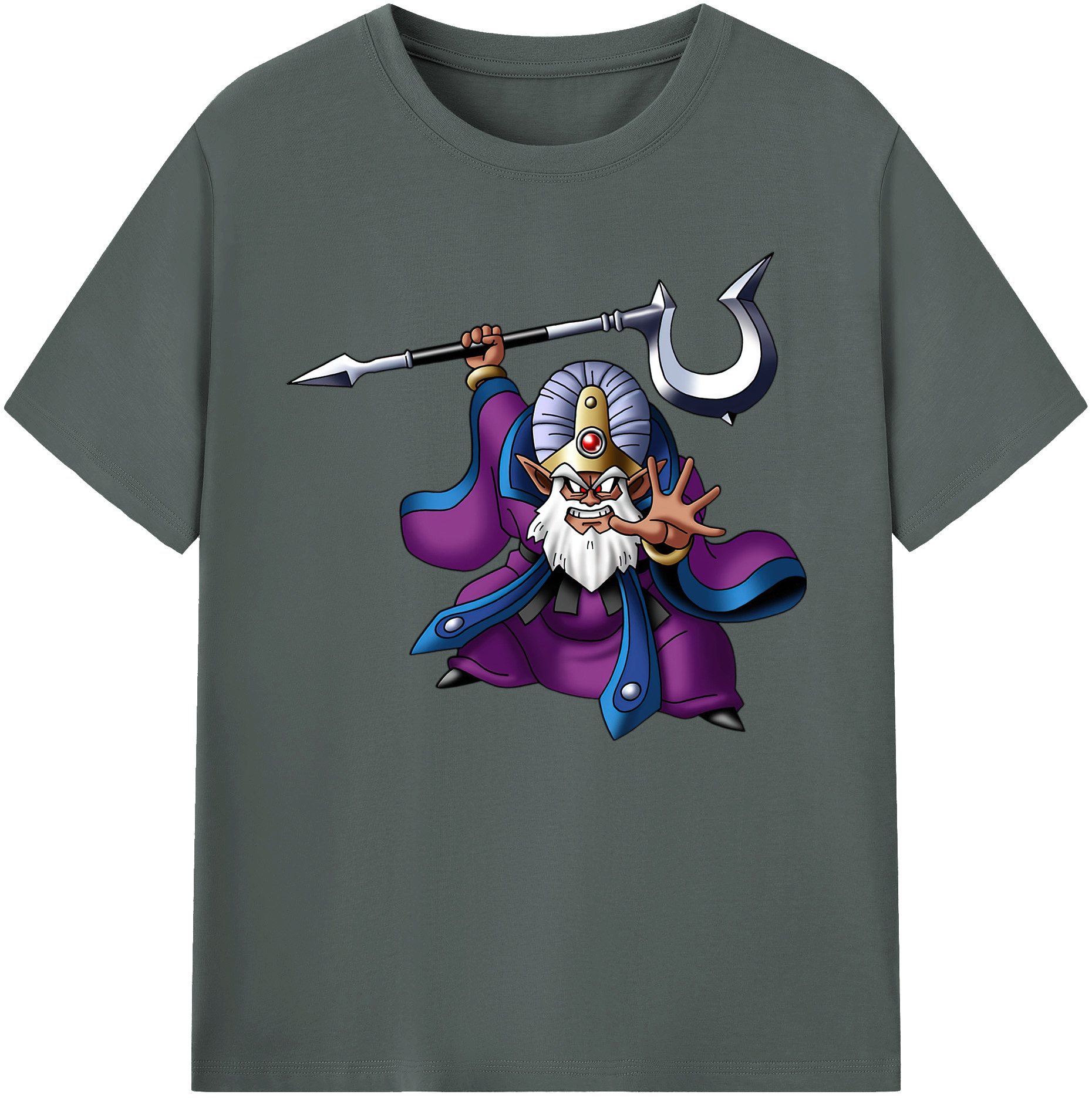 （画像用） ドラゴンクエスト Doragon Kuesuto Dragon Quest 綿100％ メンズ半袖Tシャツ｜肌触りやわらか＆通気性